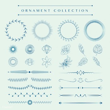 Ornaments collection vector design concept | Free stock vector - 494619
