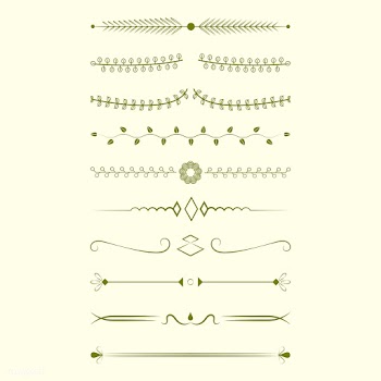 Ornaments collection vector design concept | Free stock vector - 494638