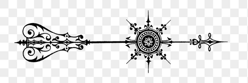 Ornate arrow png sticker, vintage | Free PNG - rawpixel