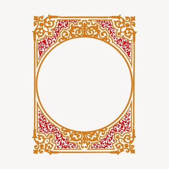Ornate frame clipart, vintage illustration | Free Vector - rawpixel