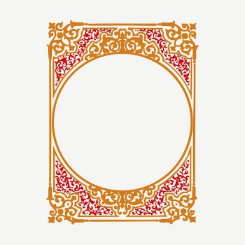 Ornate frame collage element, vintage | Free PSD - rawpixel