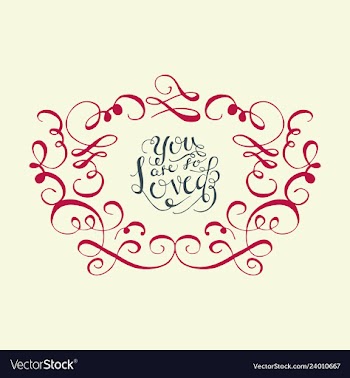 Ornate frame elements vintage and filigree vector image