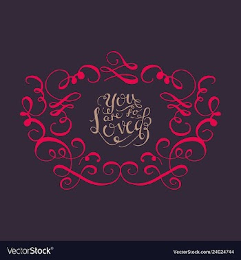 Ornate frame elements vintage and filigree vector image