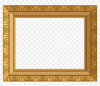 Ornate Gold Frame Border - Gold Frame