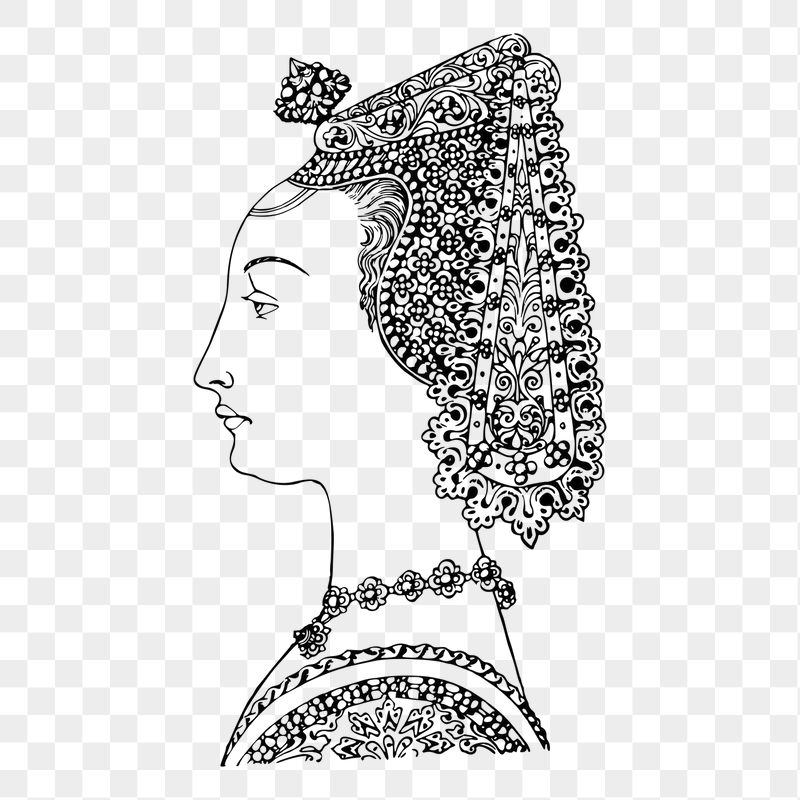 Ornate headdress png sticker illustration, | Free PNG - rawpixel