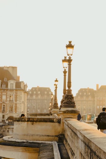 Ornate Lamp Posts on the Street · Free Stock Photo