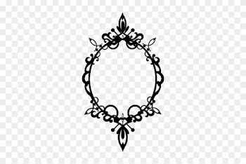 Ornate Oval Frame