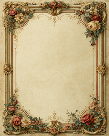 Ornate Vintage Invitation Template