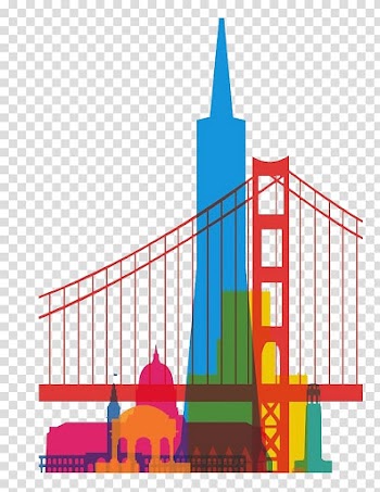 Ortakoy Mosque, Istanbul art, Golden Gate Bridge Paper Yoni Canvas print Art, Color city transparent background PNG clipart