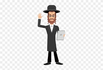 Orthodox Judaism Hasidic Judaism Rabbi Clip Art - Orthodox Jew Illustration
