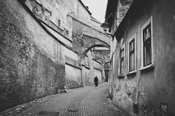 Orthodox priest walking