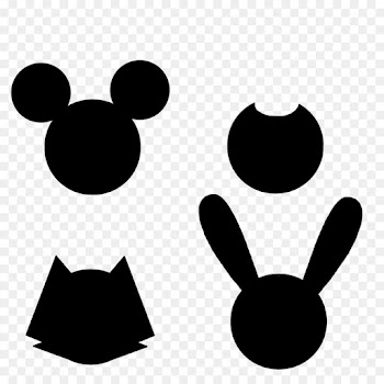 Oswald The Lucky Rabbit, Mickey Mouse, Bendy And The Ink Machine, Black, White PNG