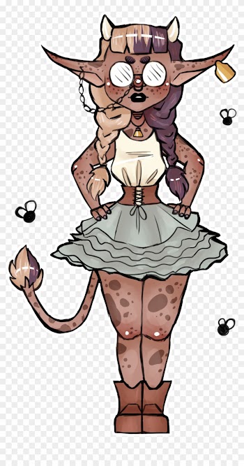 Ota Closed - Cow Girl Anthro