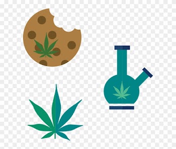 Other Effects Include Heightened Sensory Awareness, - Black Cannabis Leaf