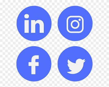 Other Facebook Twitter Linkedin Icon Images - Social Media Icons Png