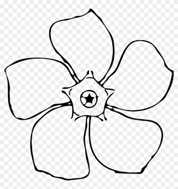 Other Popular Clip Arts - Outline Of A Flower
