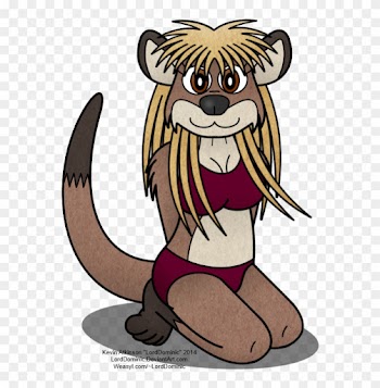 Otter Girl By Lorddominic - Otter Girl