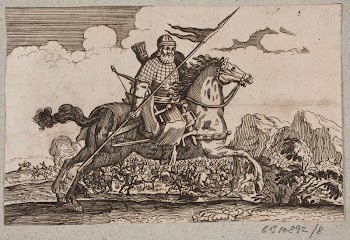Ottoman cavalryman with lance and | Free Photo - rawpixel