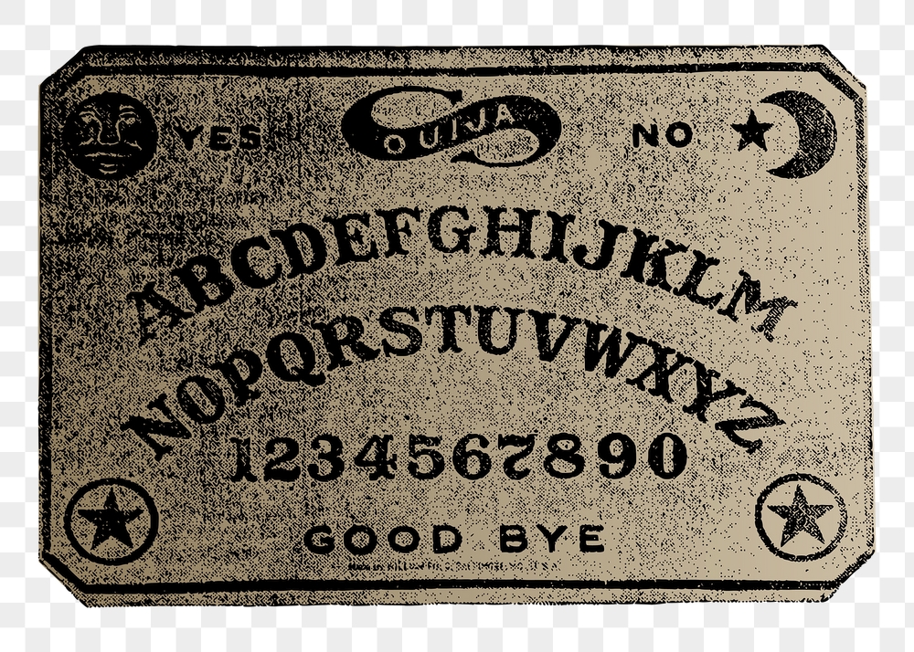 Ouija board png sticker, vintage | Free PNG - rawpixel