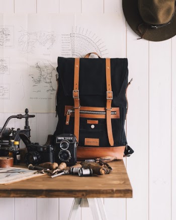 Our Avior backpack in the studio ❤️