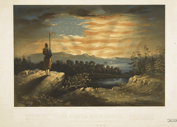 Our heaven born banner (1861). | Free Photo - rawpixel