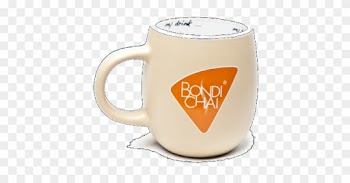 Our Unique Ceramic 'hug Mug' With Eggshell Outer Glaze - Bondi Chai