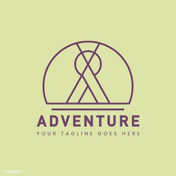 Outdoor adventure logo badge template | Free stock vector - 516807