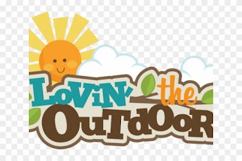 Outdoor Clipart Camping Word - Scrapbooking