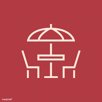 Outdoor dining restaurant icon vector | Free stock vector - 492084
