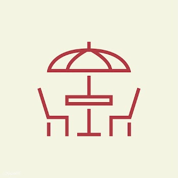 Outdoor dining restaurant icon vector | Free stock vector - 492085