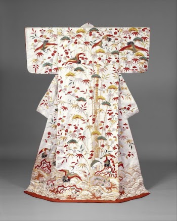 Outer Robe (Uchikake) with Mount | Free Photo - rawpixel