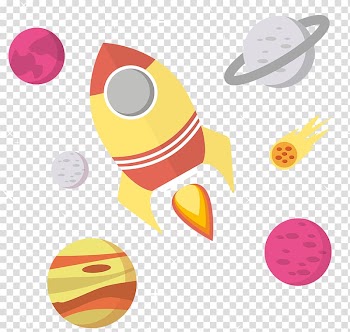 Outer space , Cute color space transparent background PNG clipart