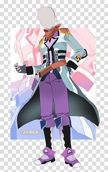 Outfit Adopt  open, male anime character transparent background PNG clipart