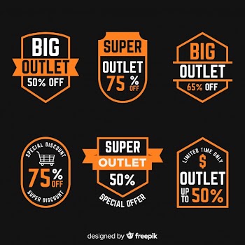 Outlet label collection