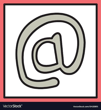 Outline email icon isolated on background line vector image