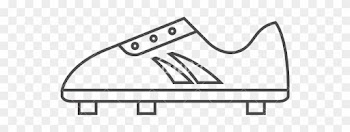 Outline Icon Soccer Shoe - Shoe