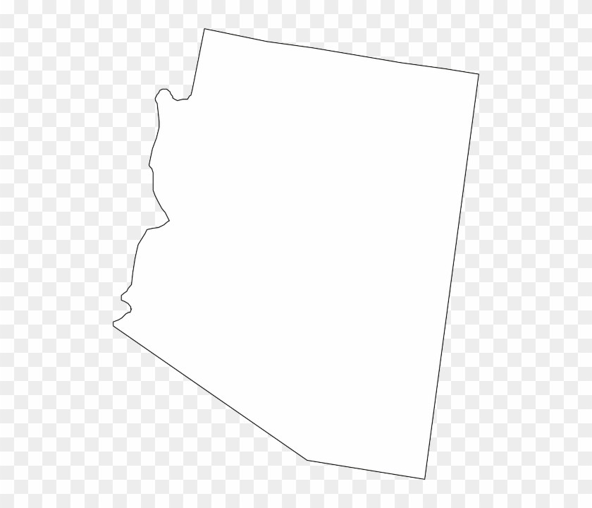 Outline, Map, States, State, United, America, Arizona - Arizona State Outline Png