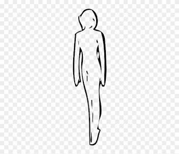 Outline, People, Lady, Silhouette, Woman, Figure, White - Woman