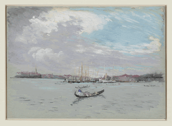 Outside Venice (between ca. 1901 | Free Photo - rawpixel