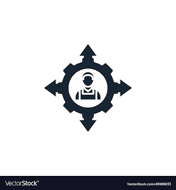 outsourcing creative icon filled multicolored