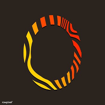 Oval abstract badge template vector | Free stock vector - 538051