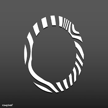 Oval abstract badge template vector | Free stock vector - 538097