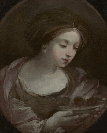 Oval canvas, female figure holding | Free Photo - rawpixel