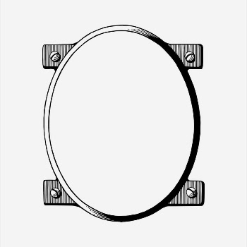 Oval frame  clipart, vintage | Free Vector - rawpixel