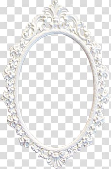 Oval frame transparent background PNG clipart
