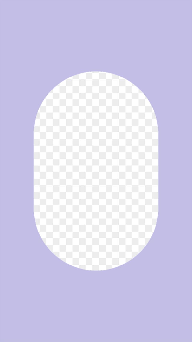 Oval geometric png frame, purple | Free PNG - rawpixel