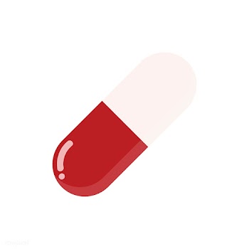 Oval medicinal tablet isolated graphic illust.. | Free stock vector - 429410