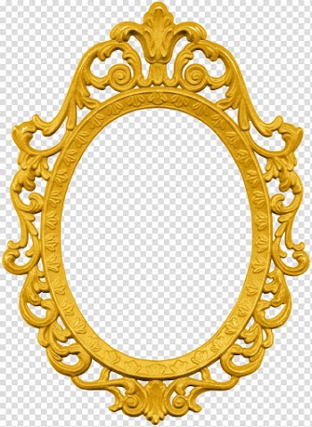 Oval ornate frame illustration, Frames Magic Mirror Ornament, vintage frame transparent background PNG clipart