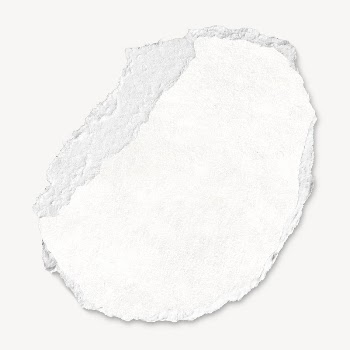 Oval ripped paper cut out, | Free PSD - rawpixel