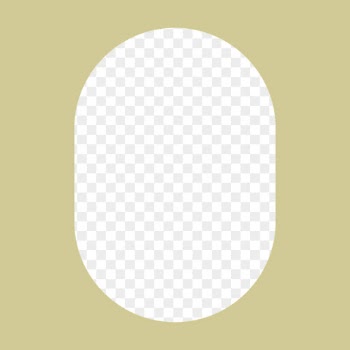 Oval shape png frame sticker, | Free PNG - rawpixel